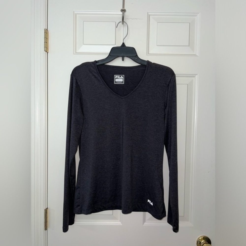 Fila women’s long sleeve athletic top, medium